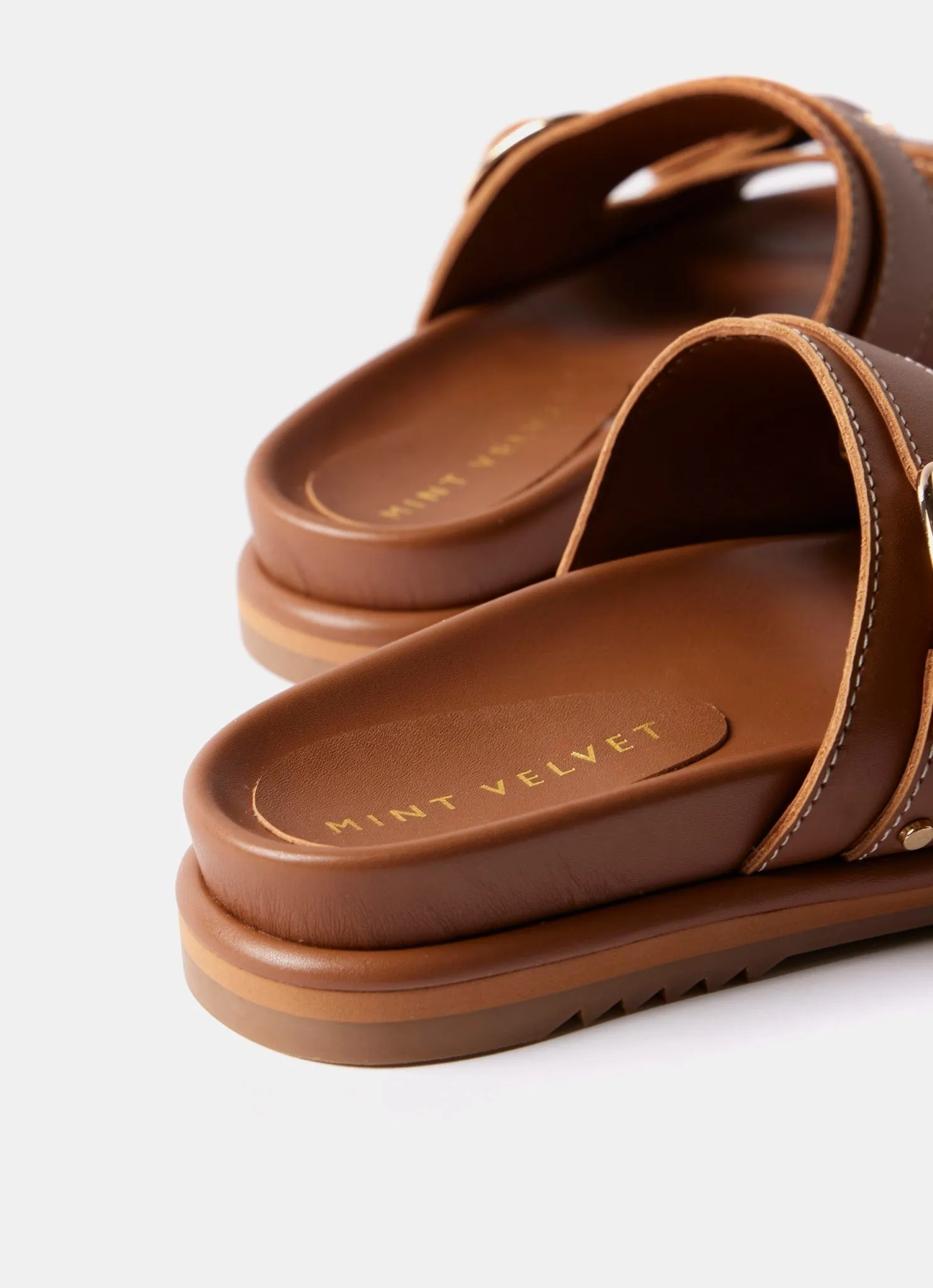 Tan Leather Sandals sold by Mint Velvet product image thumbnail 5