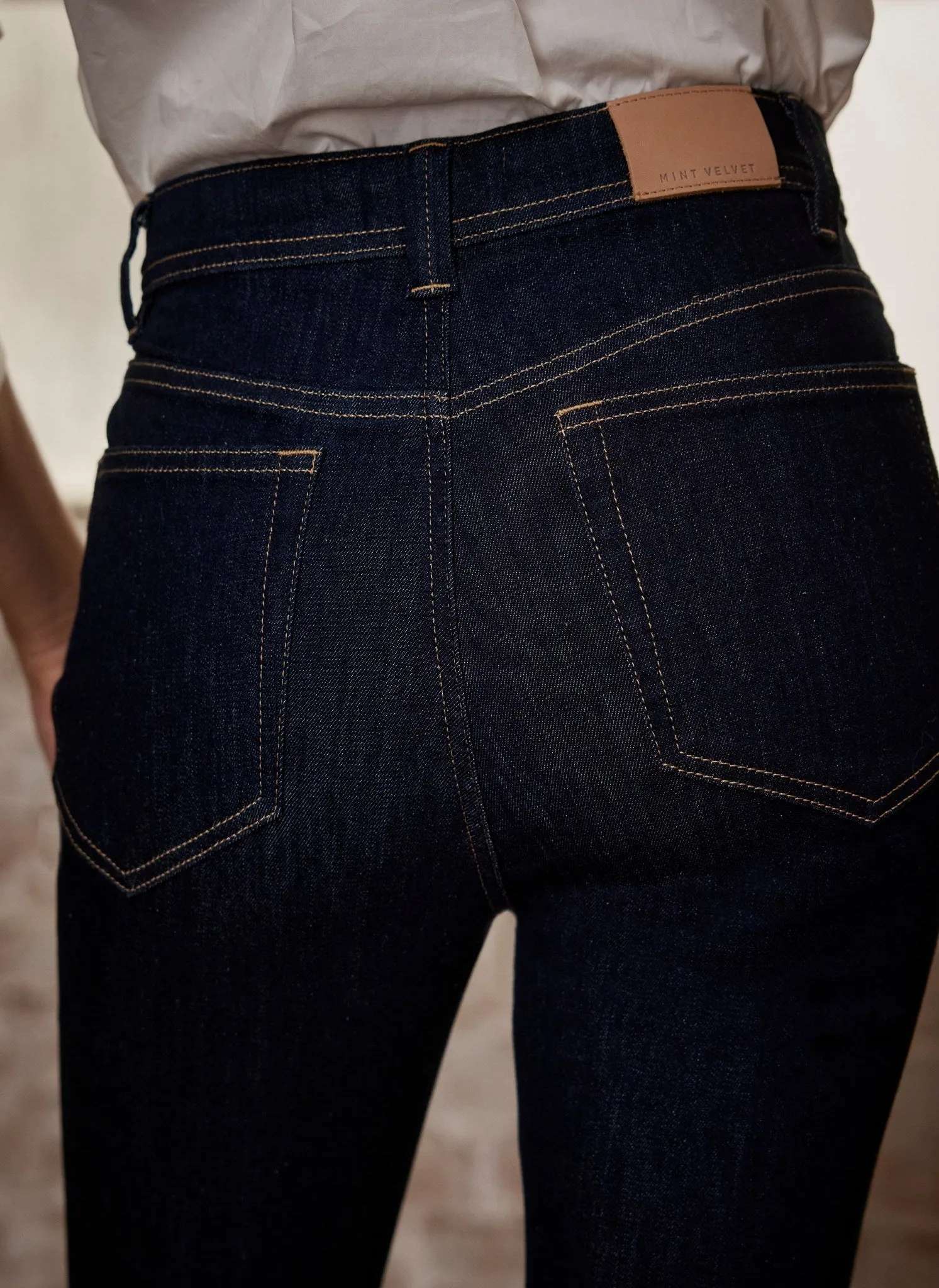 Dark Indigo Skinny Jean sold by Mint Velvet product image thumbnail 5