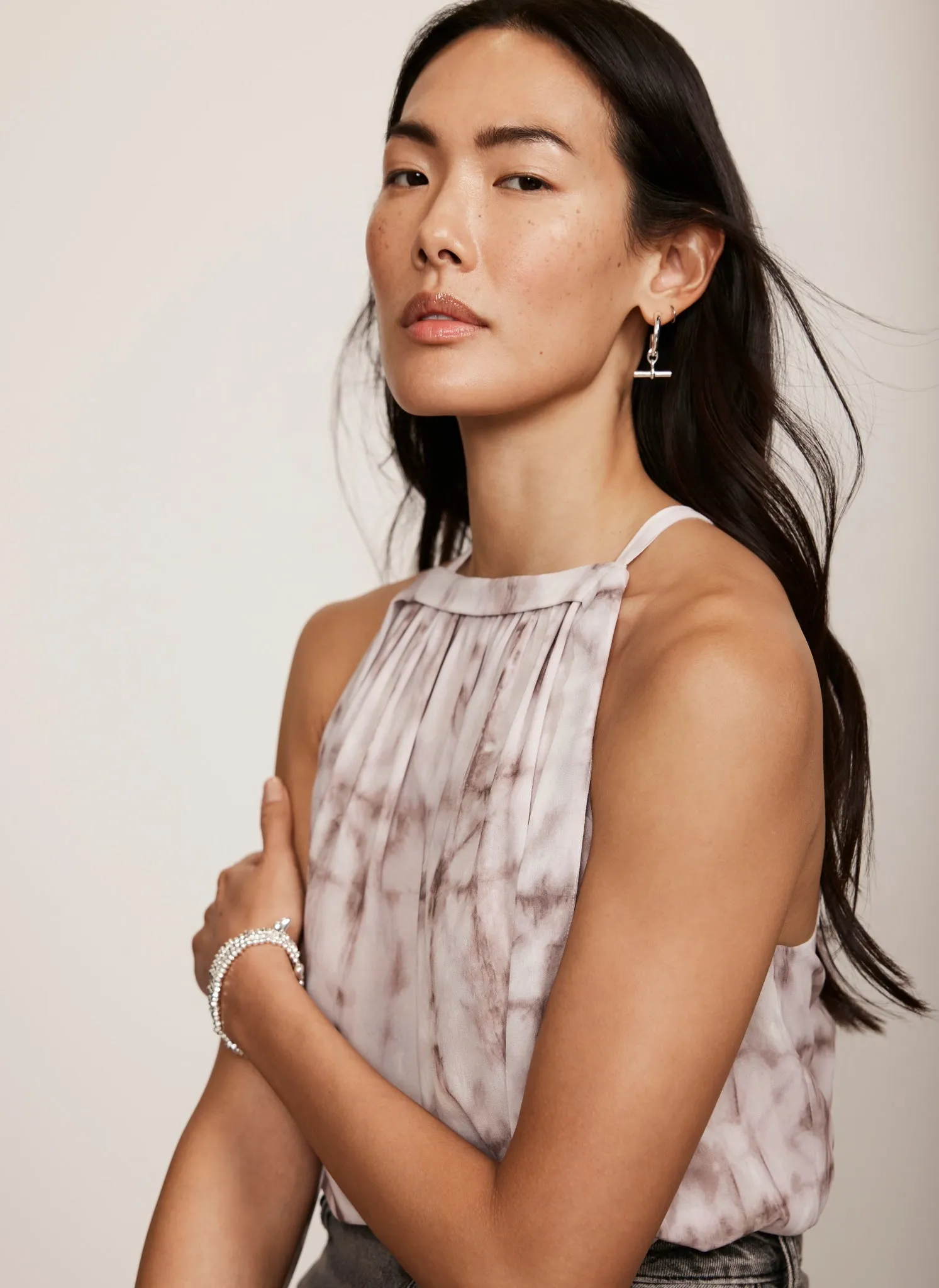 Lilac Ombre Tie Dye Top sold by Mint Velvet product image thumbnail 5