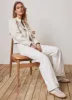 Cream Puff Sleeve Military Jacket sold by Mint Velvet