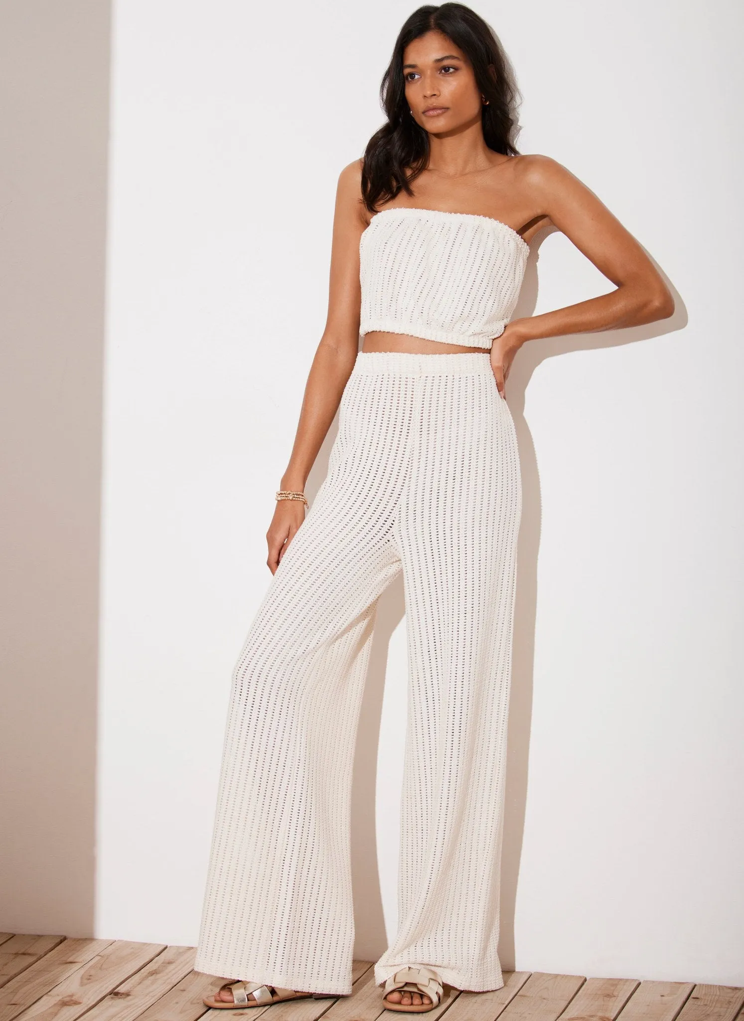 Neutral Stitch Detail Cotton Set sold by Mint Velvet product image thumbnail 2