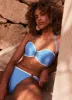 Blue Contrast Bikini Bottoms sold by Mint Velvet