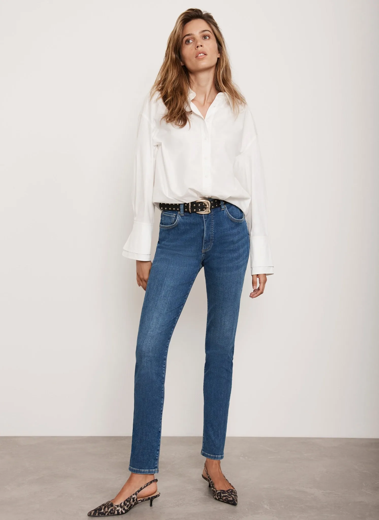 Mid Indigo Sculpting Skinny Jeans sold by Mint Velvet product image thumbnail 2