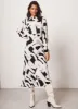 Lyra Print Bias Cut Midi Dress sold by Mint Velvet