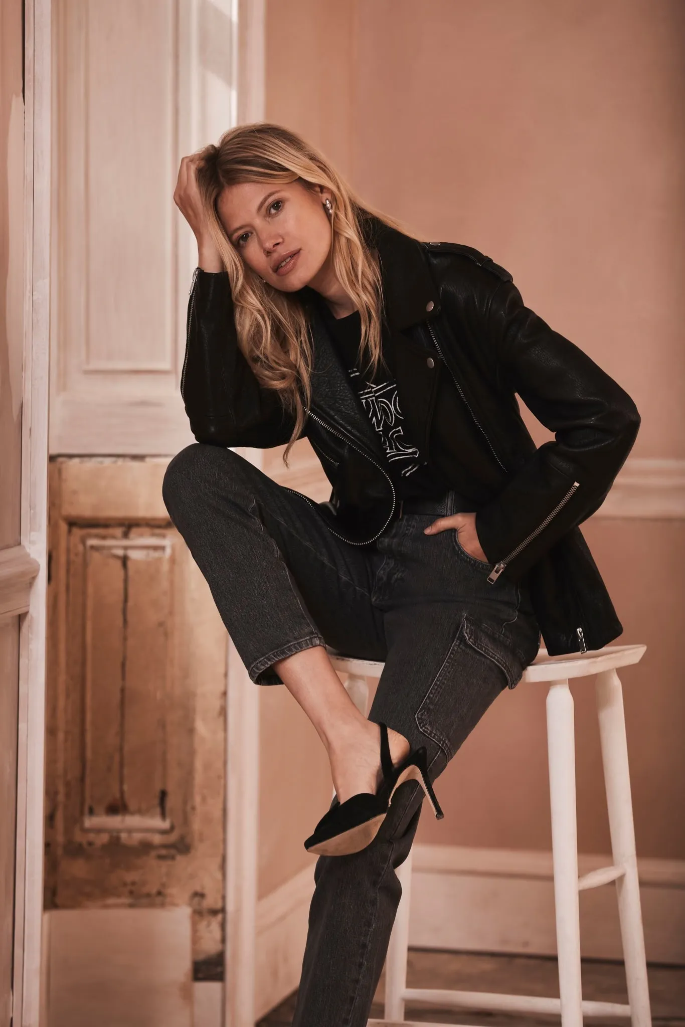 Black Fleetwood Mac T-Shirt sold by Mint Velvet product image thumbnail 3