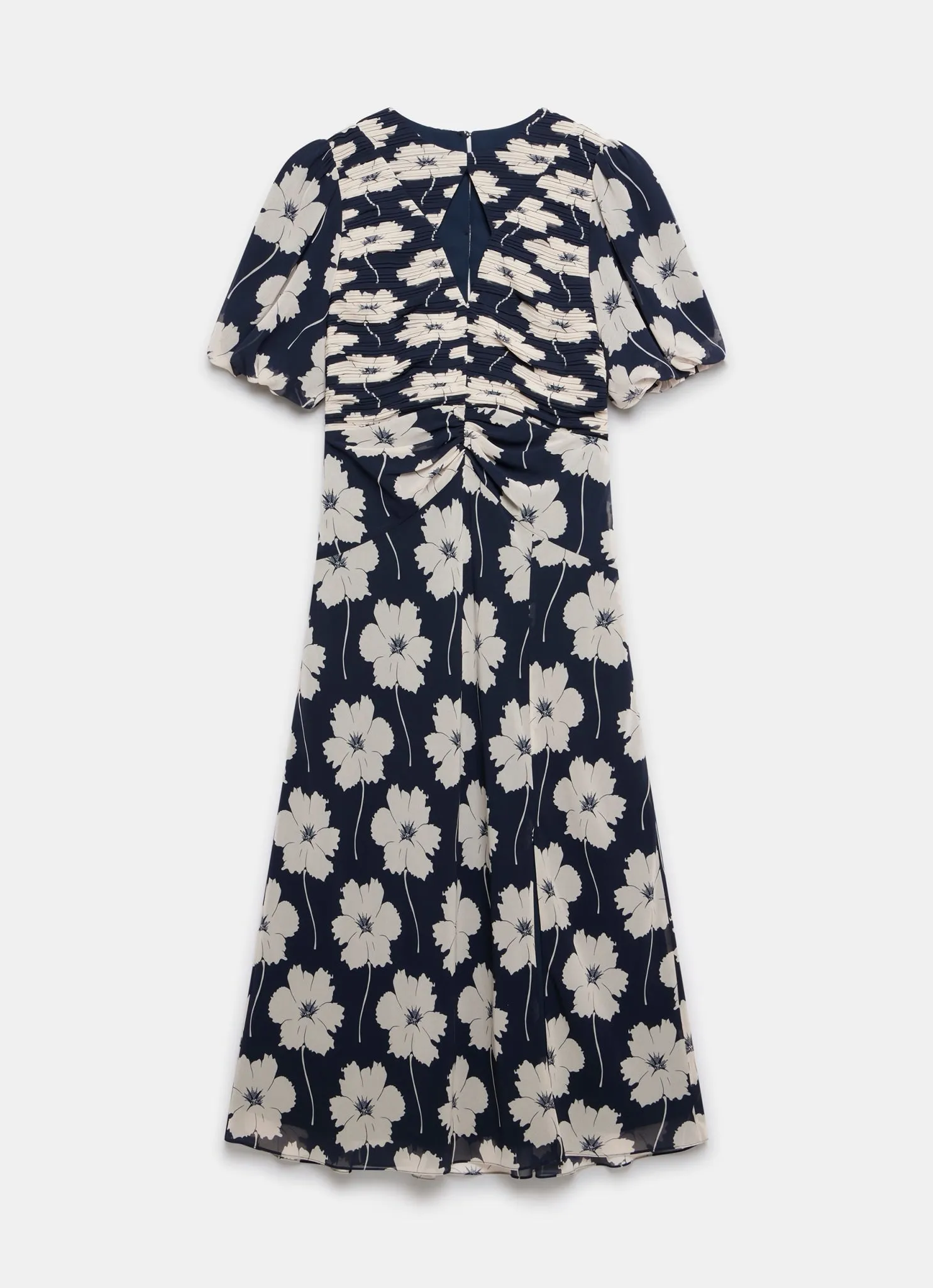 Navy Floral Print Midi Dress sold by Mint Velvet product image thumbnail 5