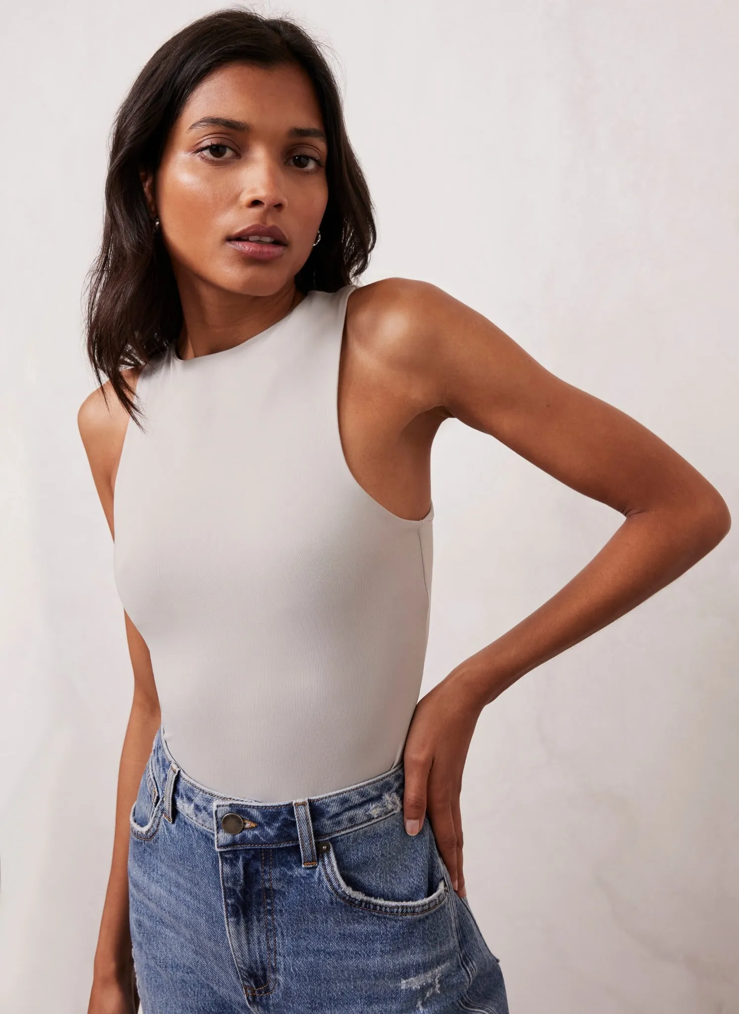 Grey Layering Vest Top sold by Mint Velvet product image thumbnail 4