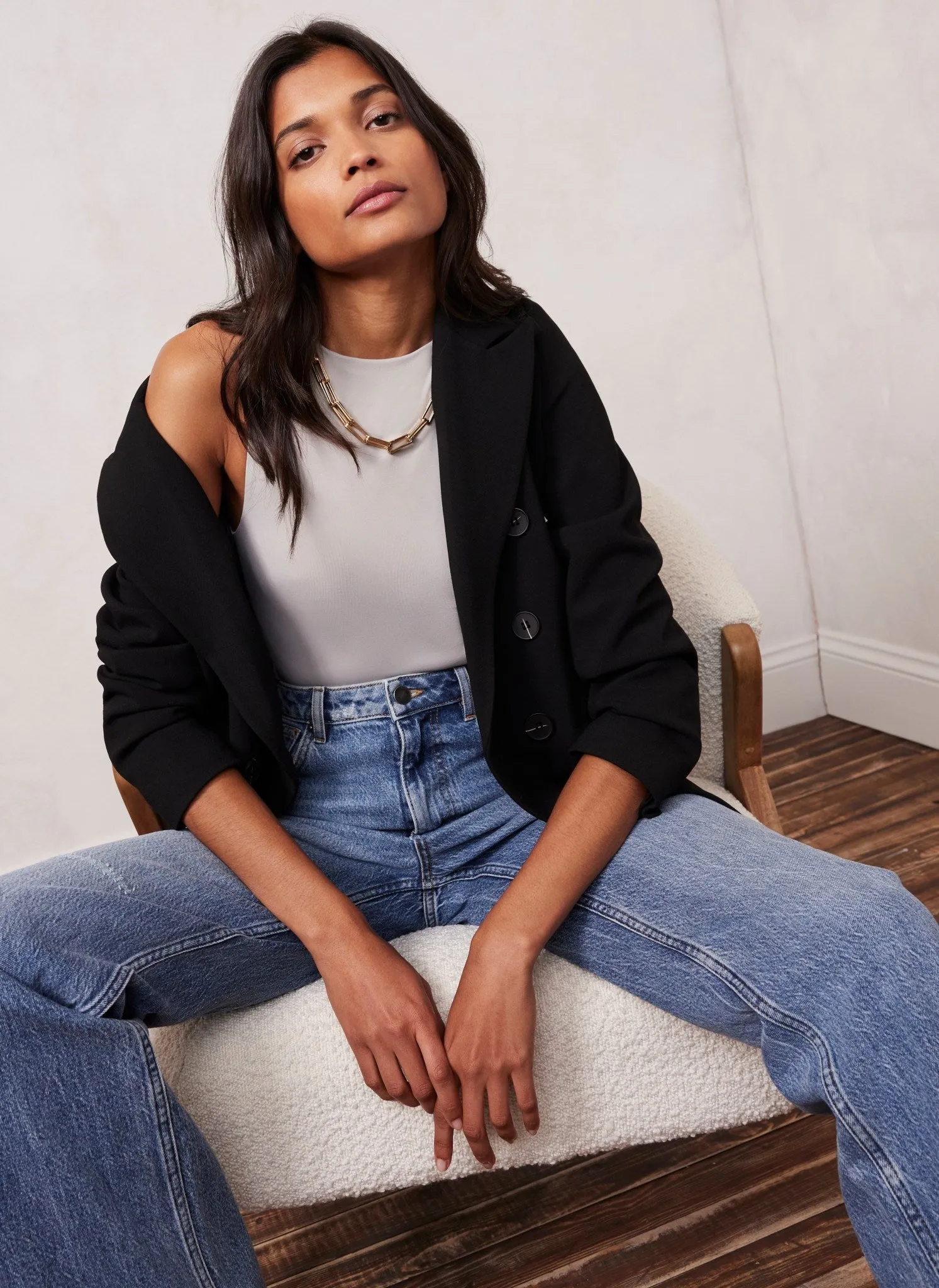 Grey Layering Vest Top sold by Mint Velvet product image thumbnail 2