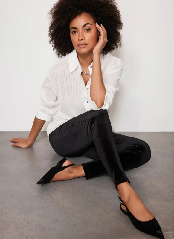 Black Velvet Leggings sold by Mint Velvet