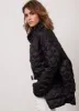 Black Lightweight Quilt Jacket sold by Mint Velvet