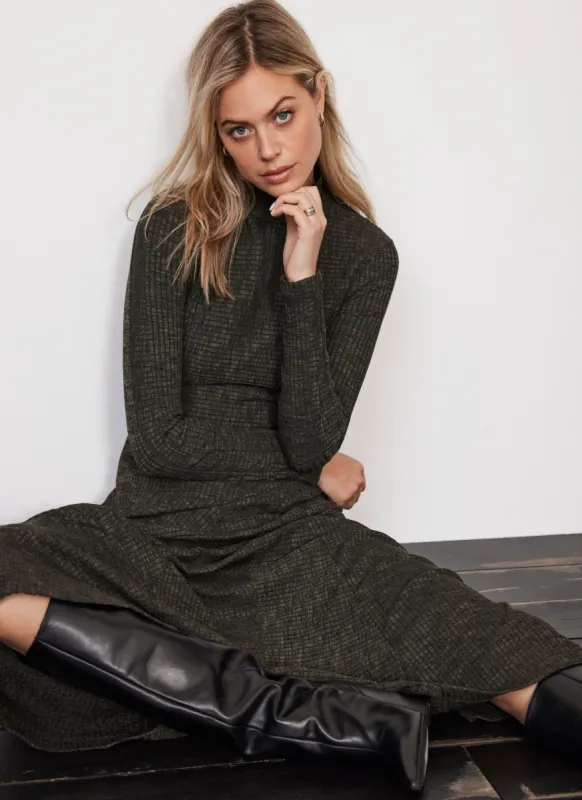 Khaki Textured Top sold by Mint Velvet