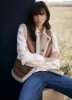 Tan Bonded Collarless Gilet sold by Mint Velvet