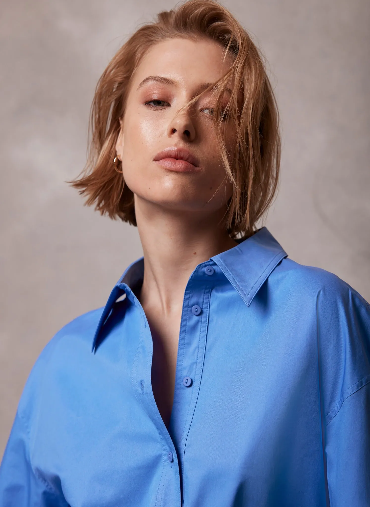 Blue Cotton Shirt sold by Mint Velvet product image thumbnail 4