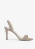 Amara Taupe Heeled Sandals sold by Mint Velvet