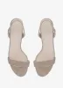 Amara Taupe Heeled Sandals sold by Mint Velvet