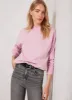 Pink Cotton Sweatshirt sold by Mint Velvet