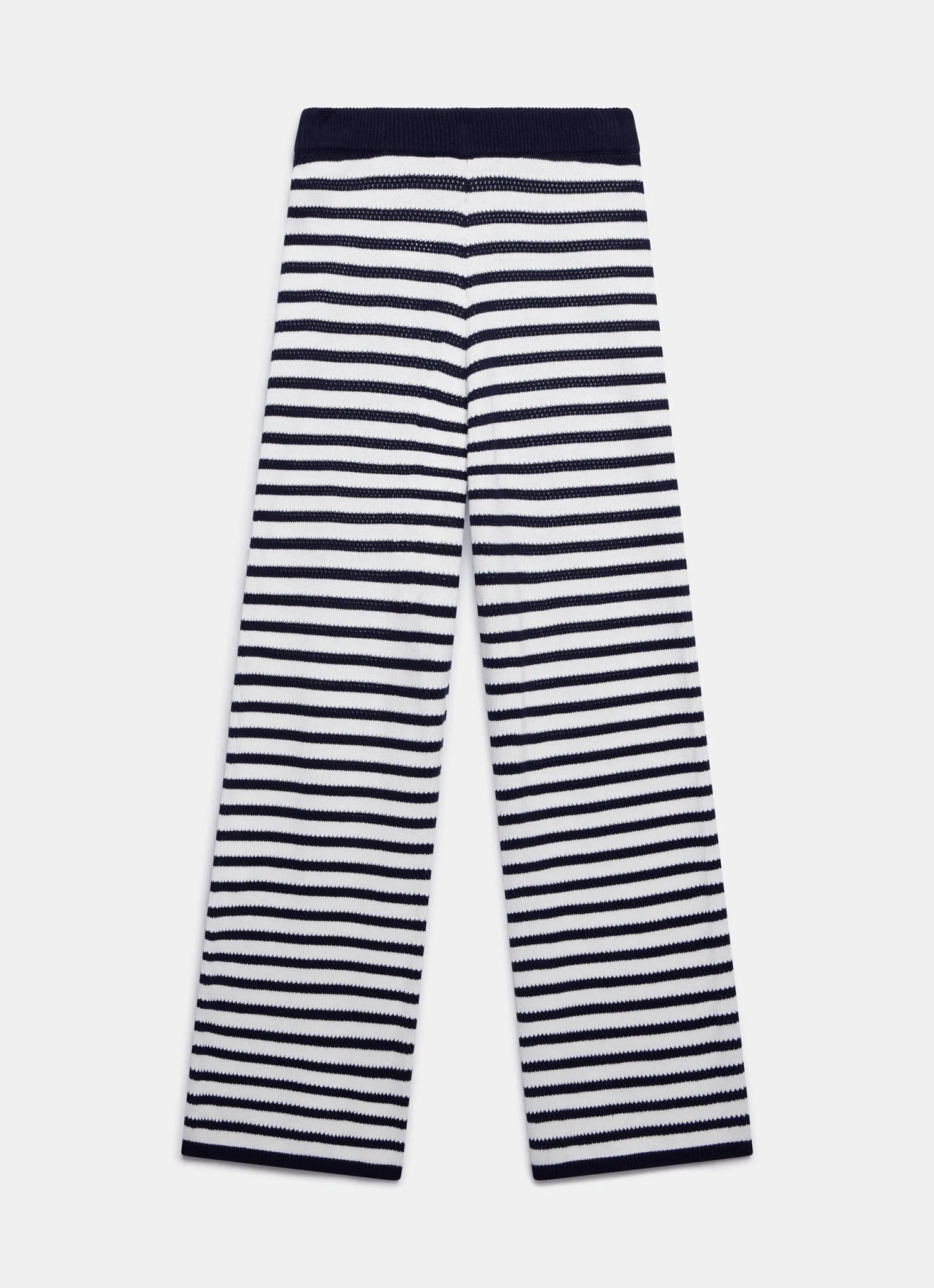 White Striped Crochet Trousers sold by Mint Velvet product image thumbnail 5