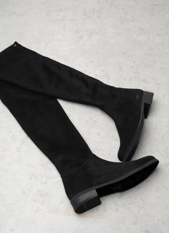 Luella Long Black Boots sold by Mint Velvet