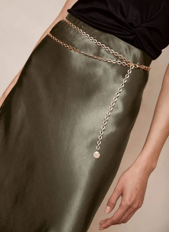 Gold Tone Chain Belt sold by Mint Velvet