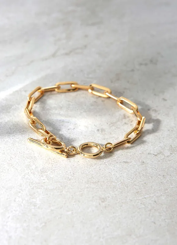 Gold Plated Chain Bracelet sold by Mint Velvet