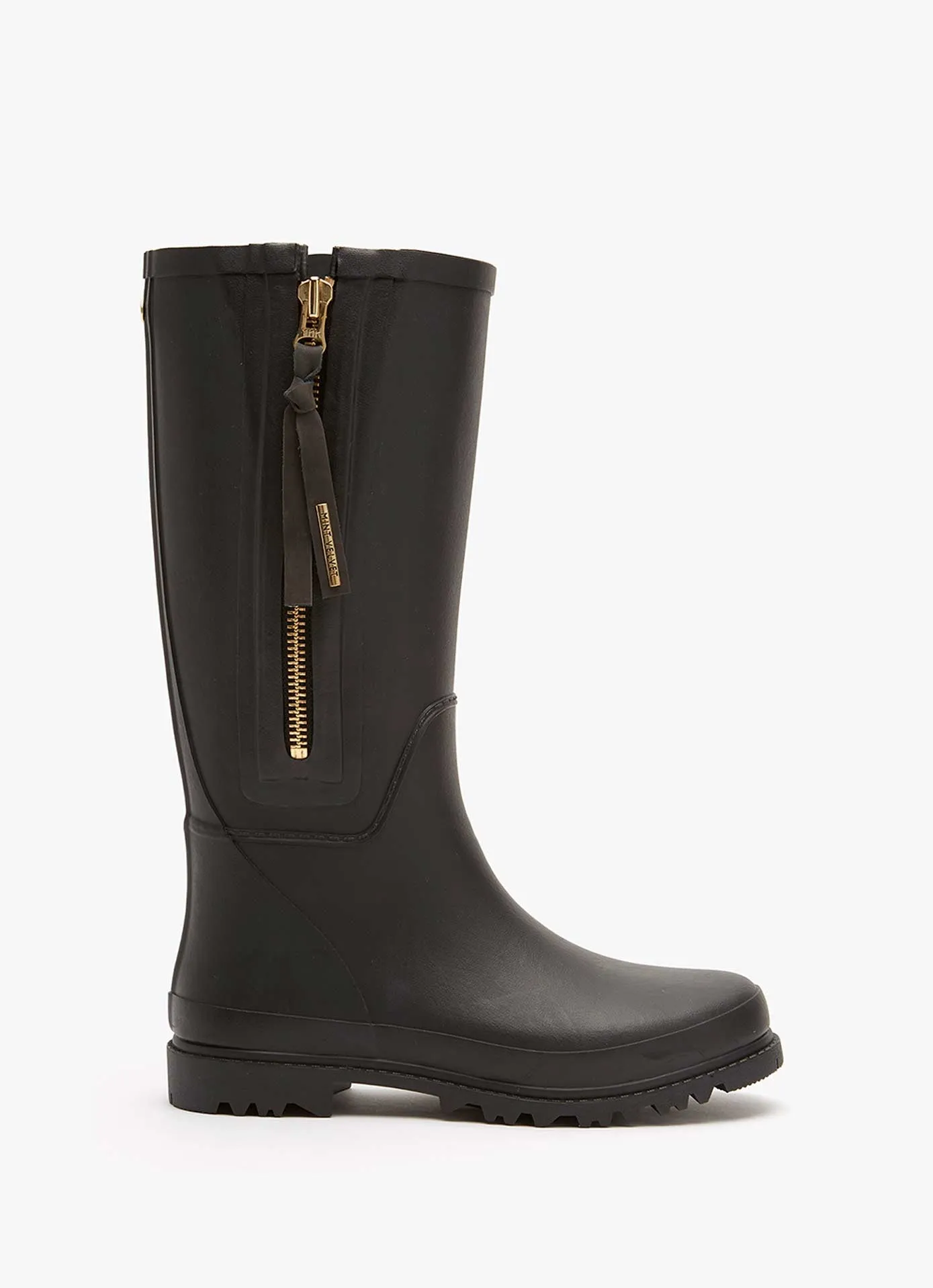 April Black Zip Wellies sold by Mint Velvet product image thumbnail 4