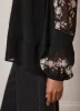 Black Floral Print Blouse sold by Mint Velvet