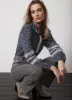 Navy Blue Floral Print Blouse sold by Mint Velvet