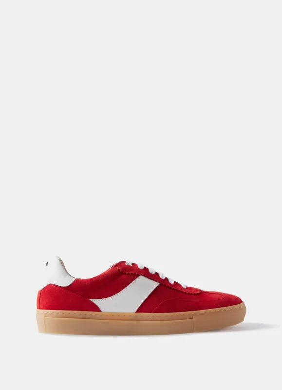 Red Suede Trainers sold by Mint Velvet