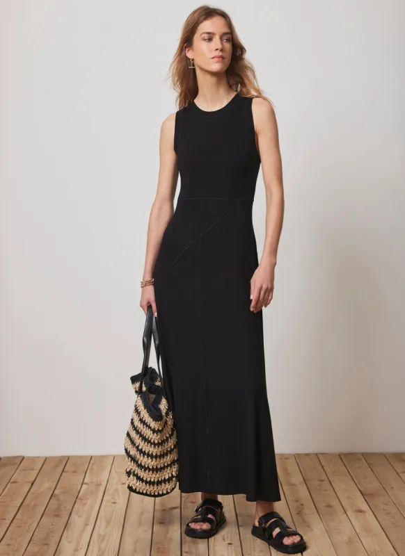 Black Jersey Maxi Dress sold by Mint Velvet