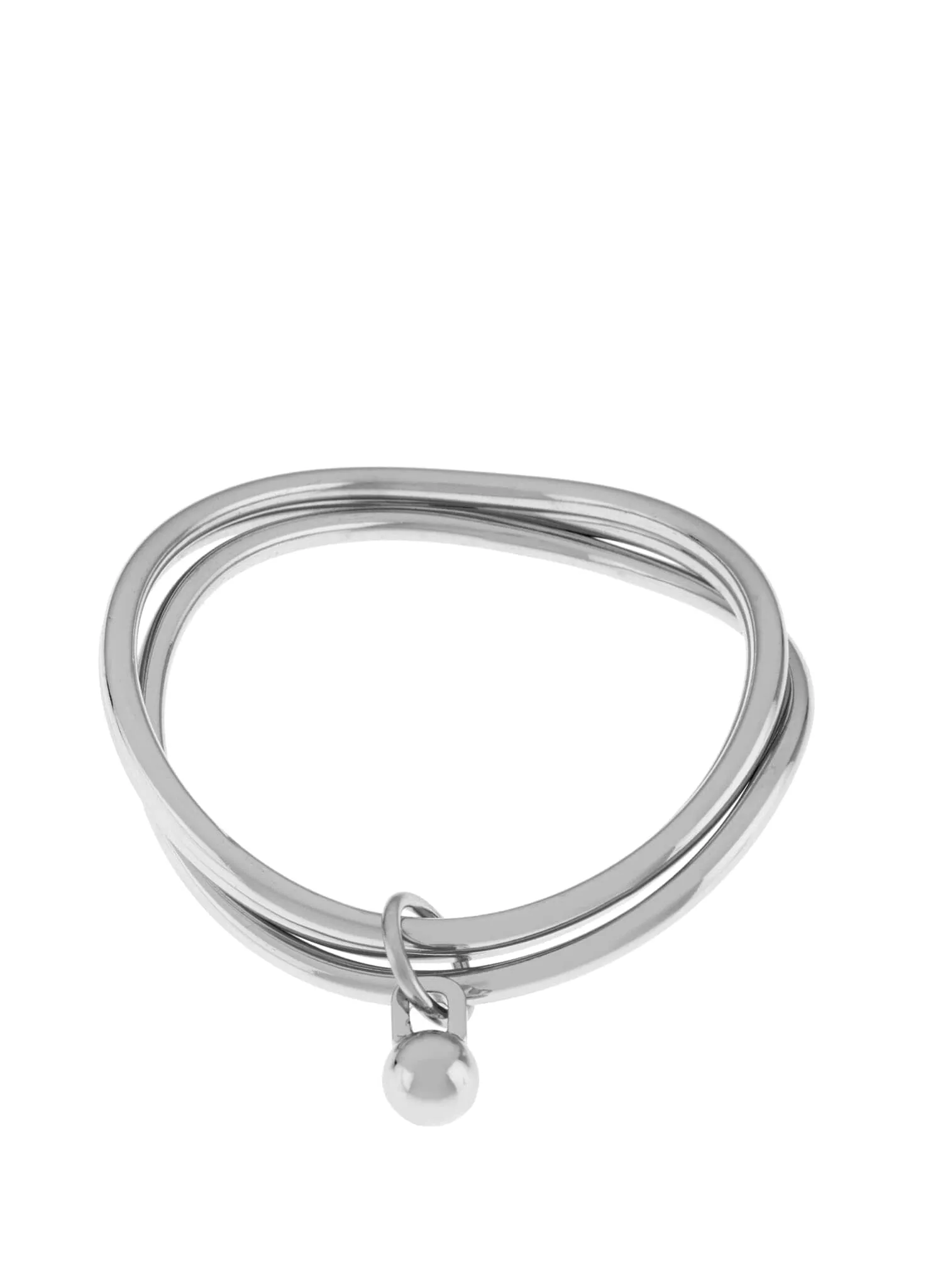 Silver Tone Triple Bangle sold by Mint Velvet product image thumbnail 5