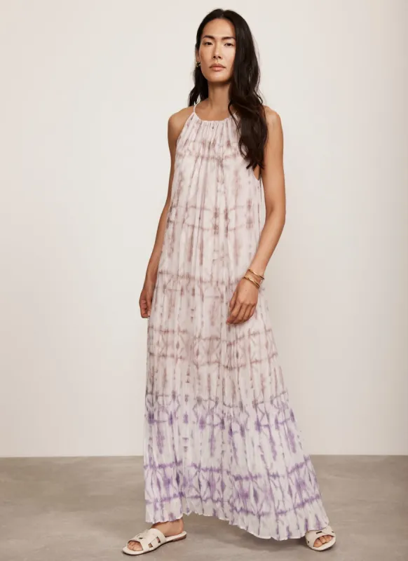 Lilac Ombre Tie Dye Maxi Dress sold by Mint Velvet