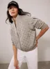 Green Quilted Jersey Bomber Jacket sold by Mint Velvet