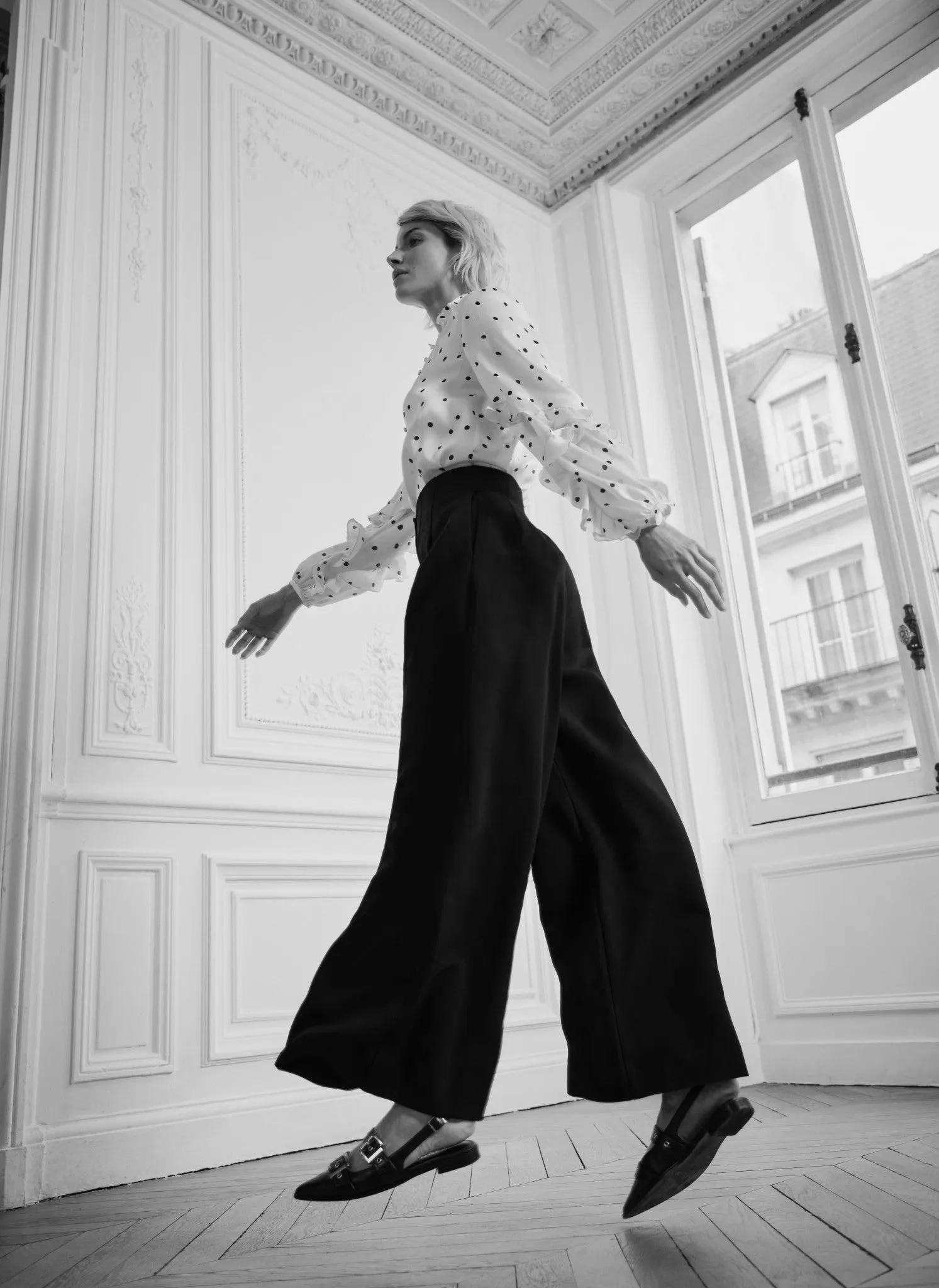 Black Wide Leg Trousers sold by Mint Velvet product image thumbnail 5