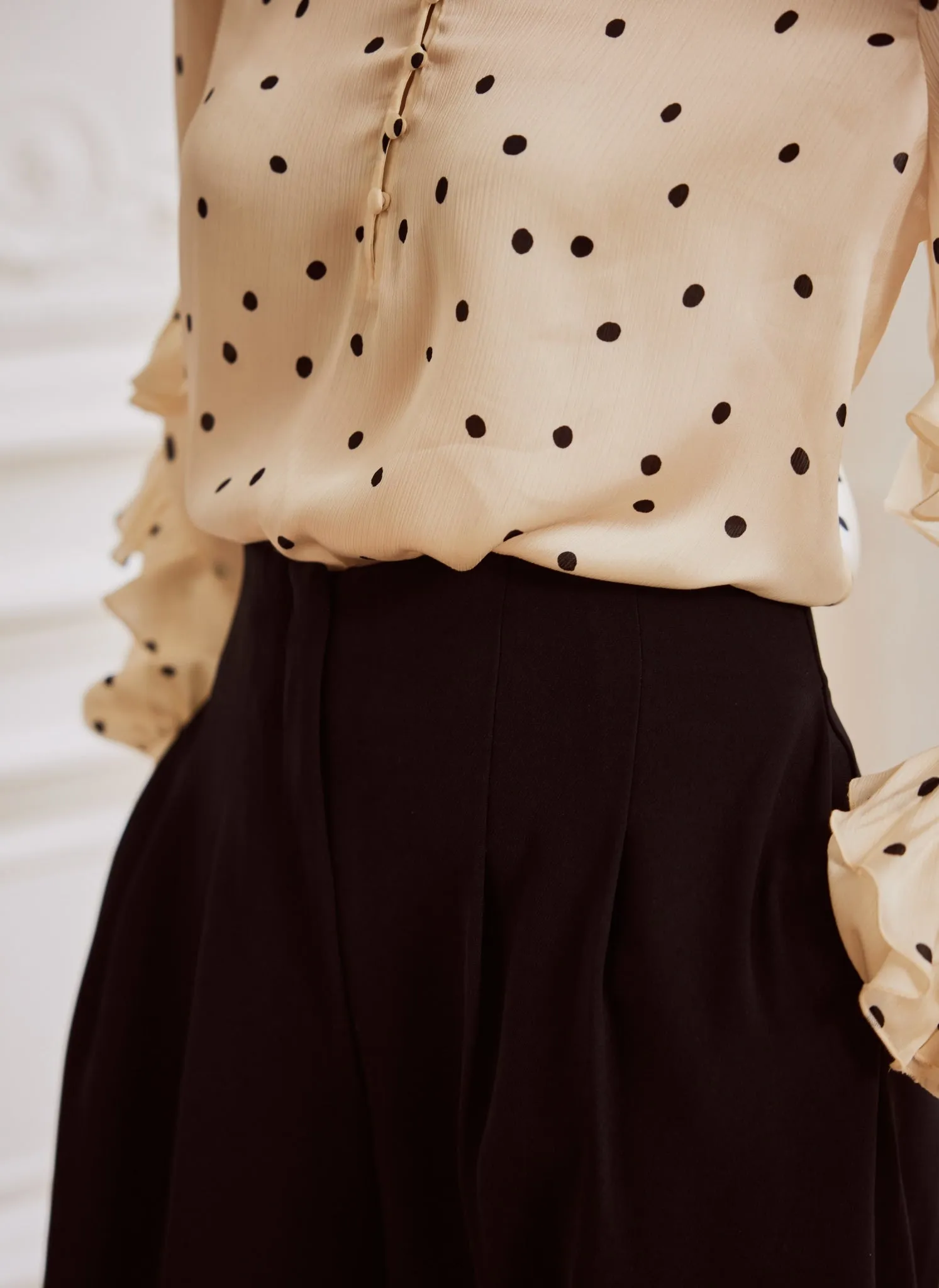 Black Wide Leg Trousers sold by Mint Velvet product image thumbnail 3