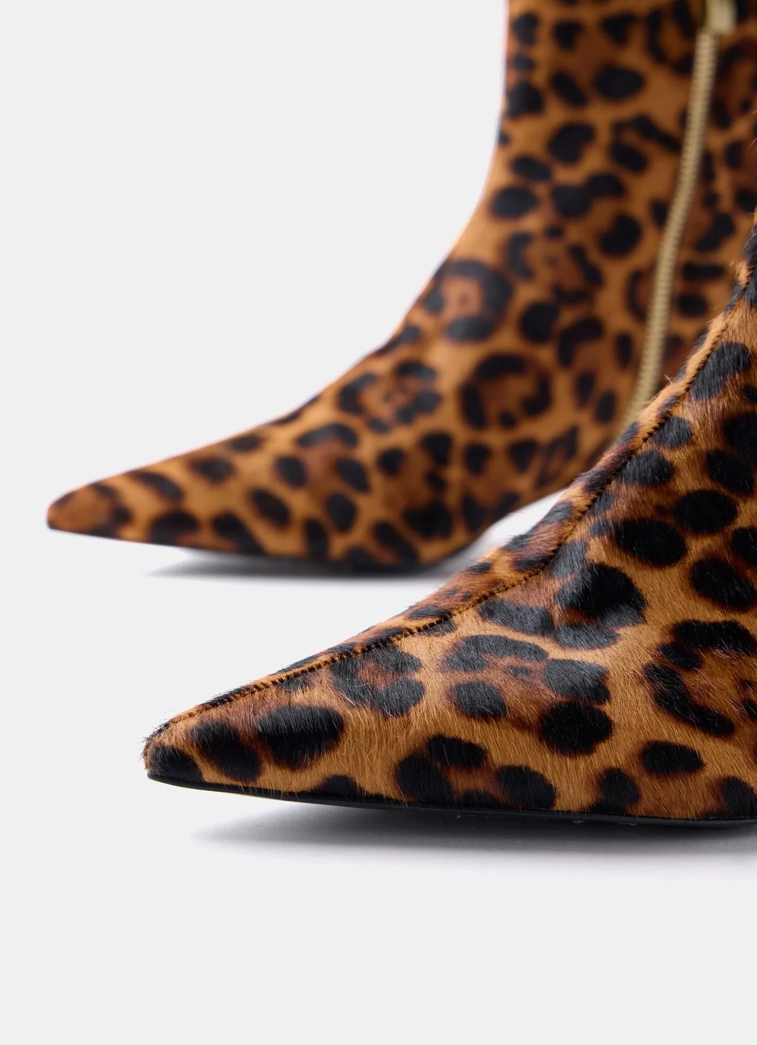 Issy Leopard Print Leather Textured Ankle Boot sold by Mint Velvet product image thumbnail 5