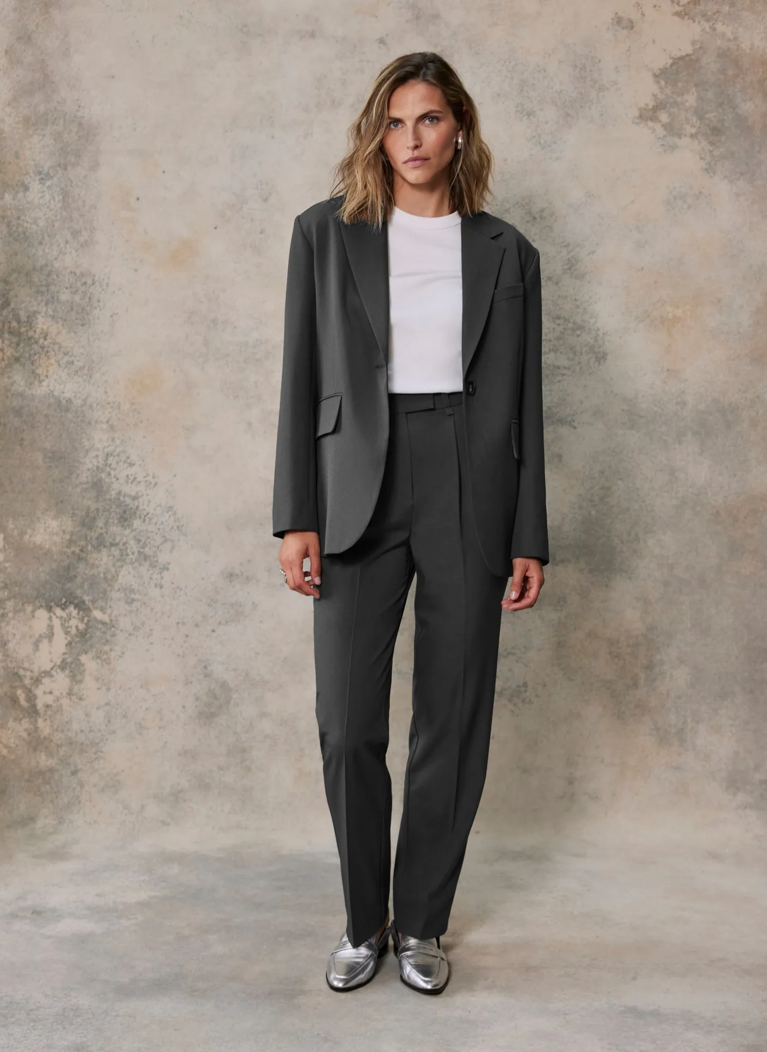 Grey Single Breasted Blazer sold by Mint Velvet product image thumbnail 5