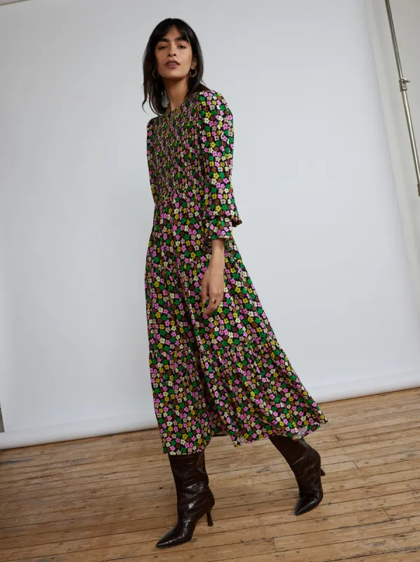 Petra Multi Floral Dress sold by KITRI Studio