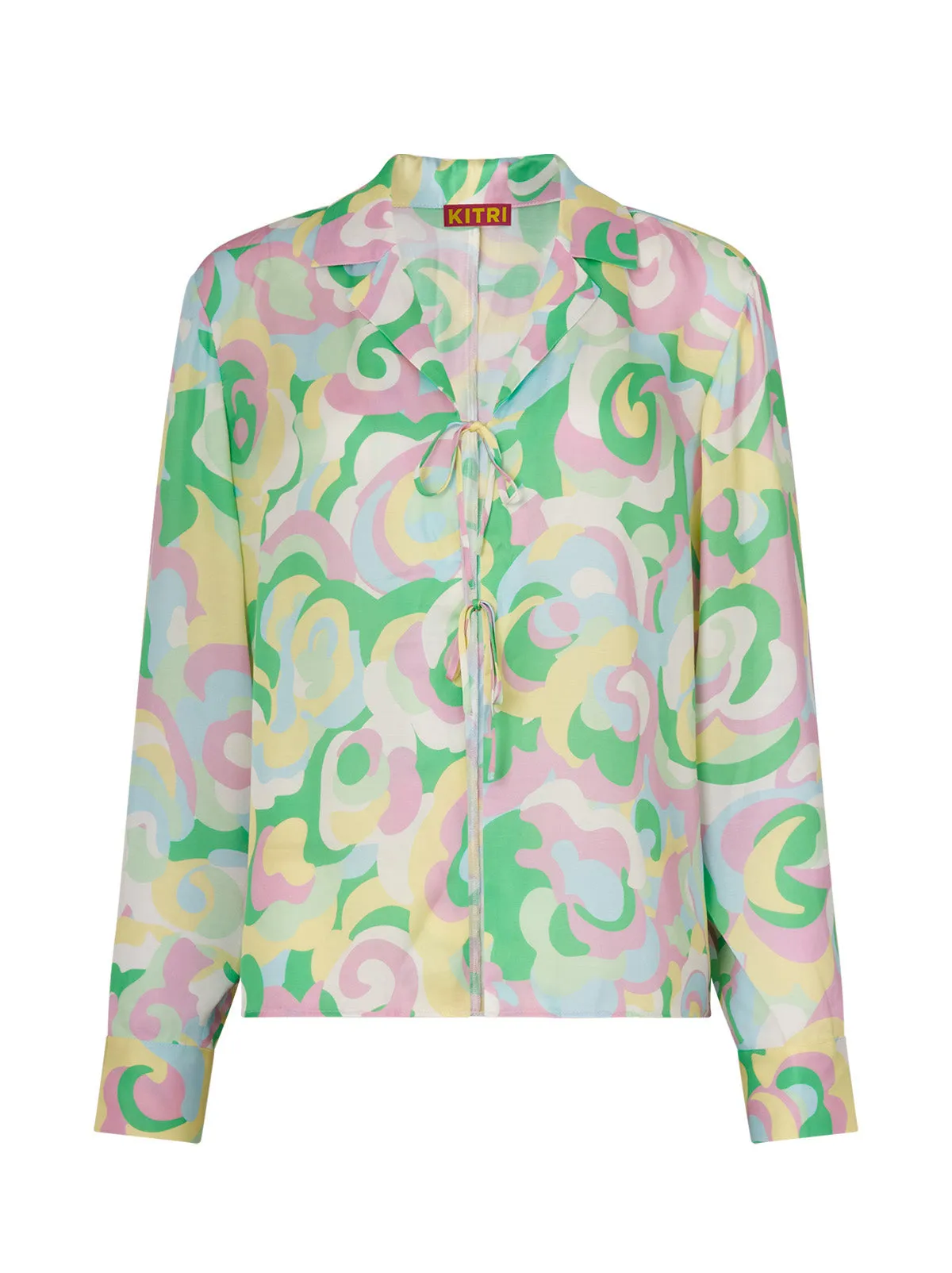 Devon Multi Floral Swirl Top sold by KITRI Studio product image thumbnail 5