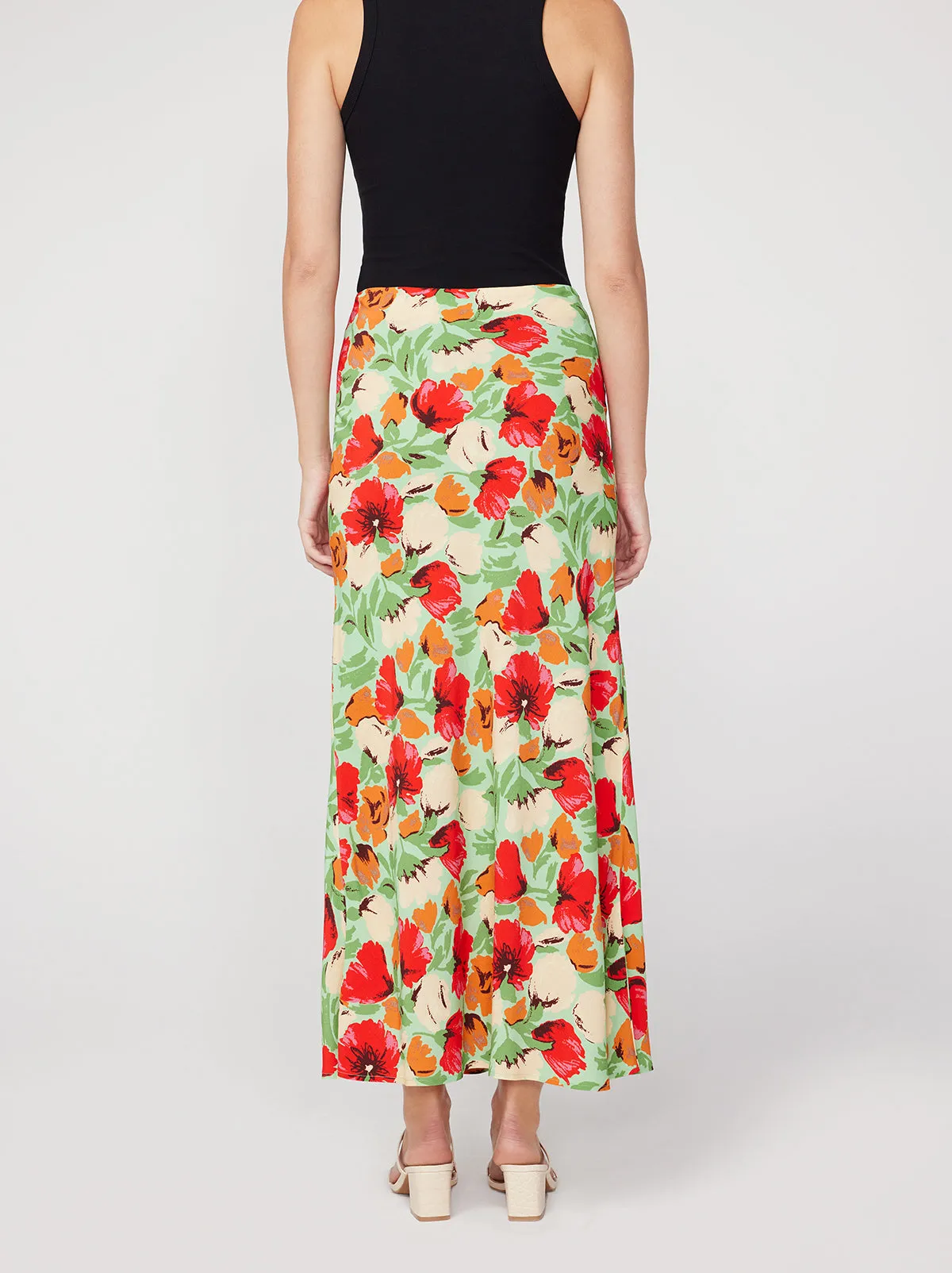 Layla Green Garden Floral Skirt sold by KITRI Studio product image thumbnail 4