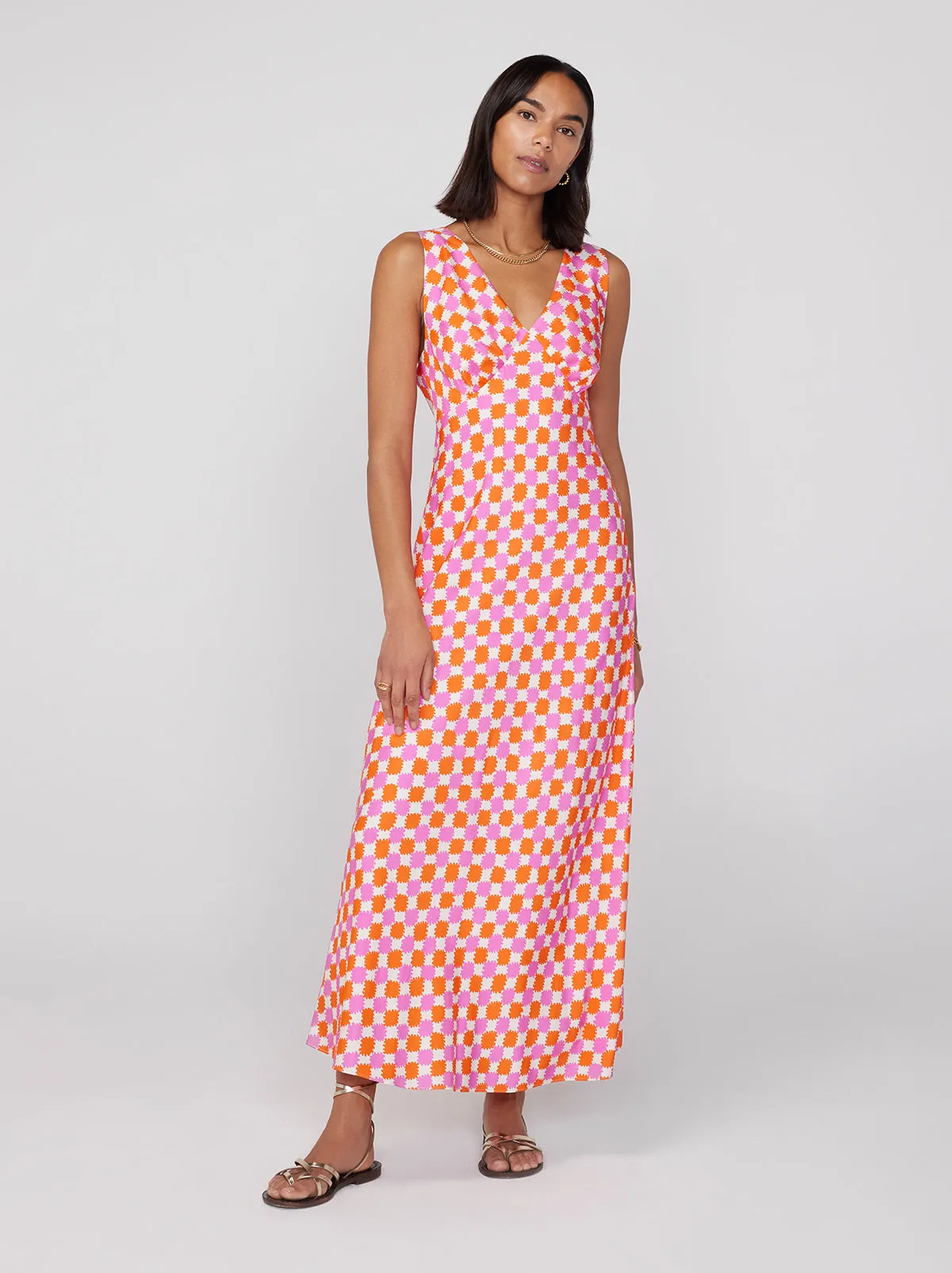 Kleesier☆cranberry checked dress NWT BURBERRY KELSY PARADE RED CHECK COTTON BELTED DRESS US 6