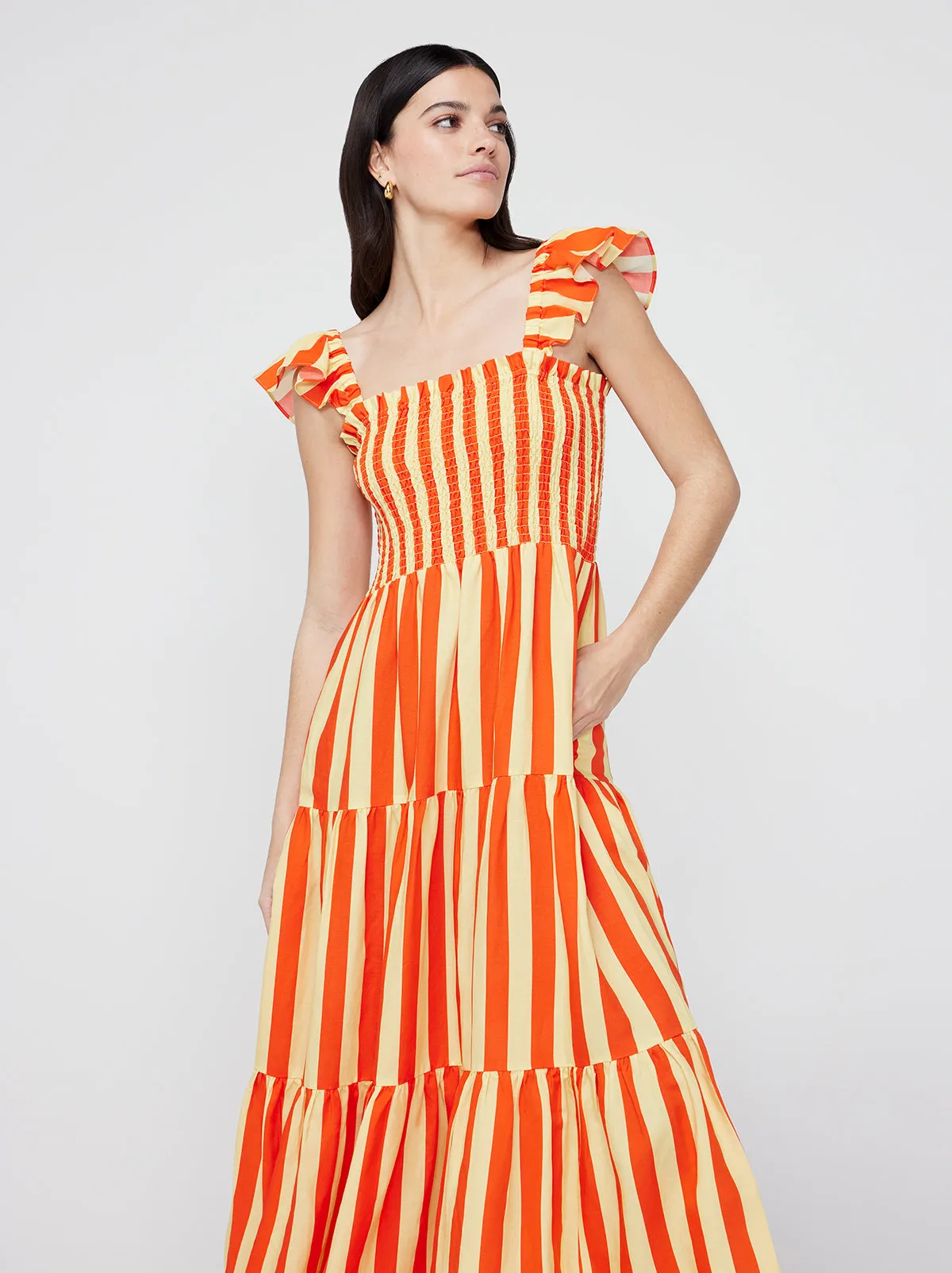 Aisha Striped Maxi Dress sold by KITRI Studio product image thumbnail 3
