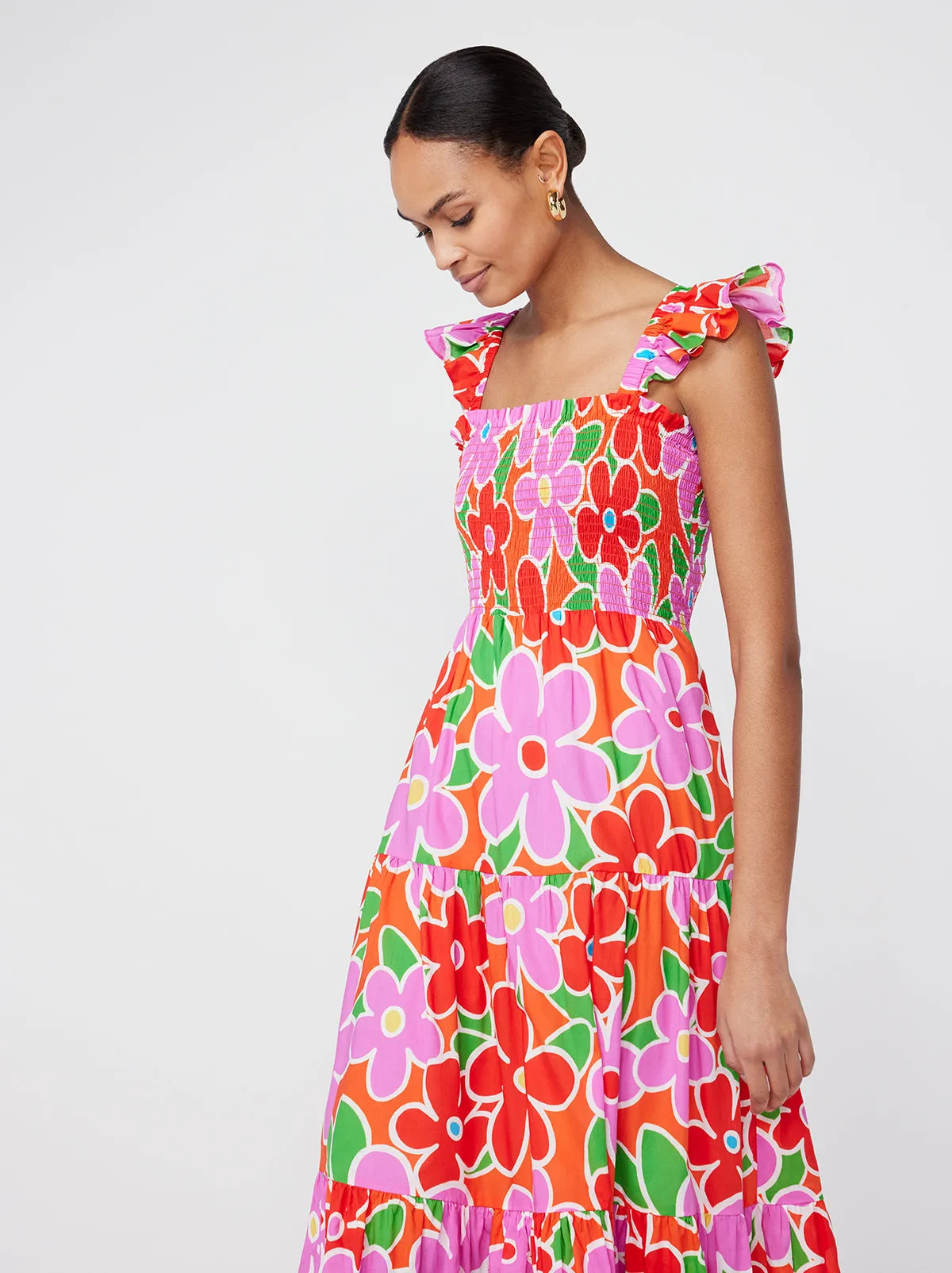 Aisha Floral Print Maxi Dress sold by KITRI Studio product image thumbnail 2