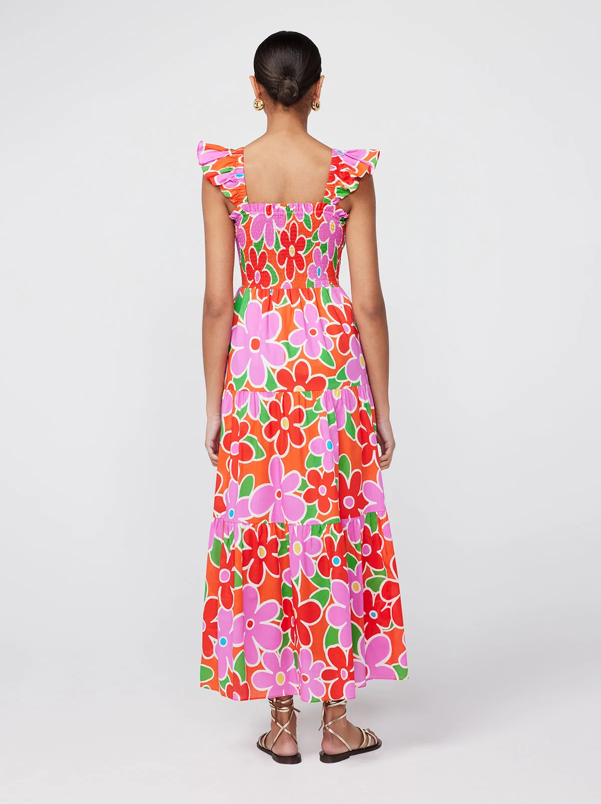 Aisha Floral Print Maxi Dress sold by KITRI Studio product image thumbnail 4