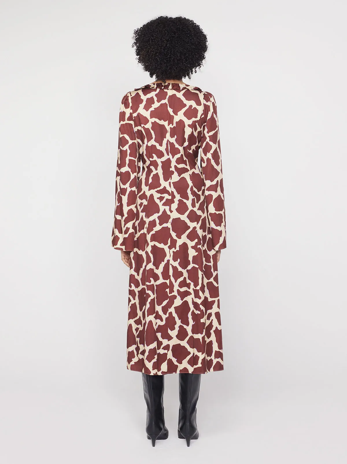 Flora Giraffe Print Midi Dress sold by KITRI Studio product image thumbnail 2