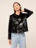 Bonnie Black Vinyl Jacket sold by KITRI Studio