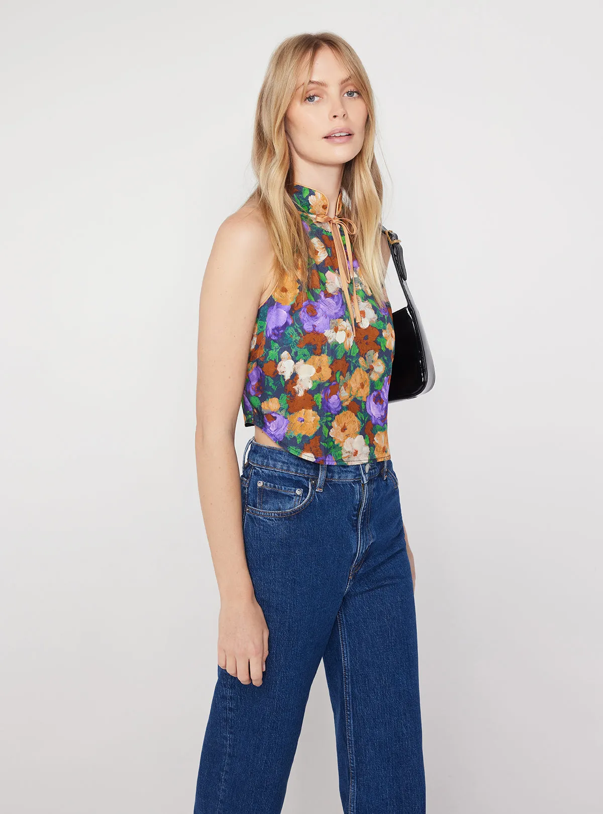 Catriona Iris Impressionist Floral Top sold by KITRI Studio product image thumbnail 2