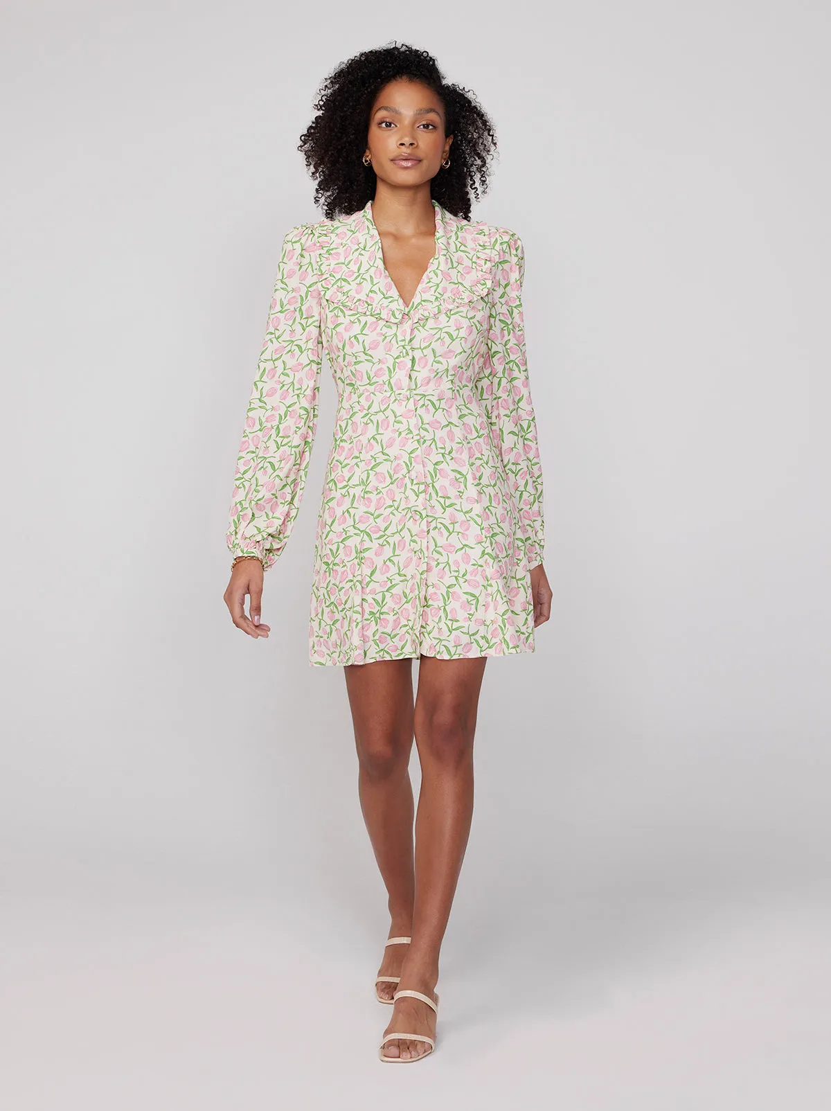Tabitha Tulip Print Mini Dress sold by KITRI Studio