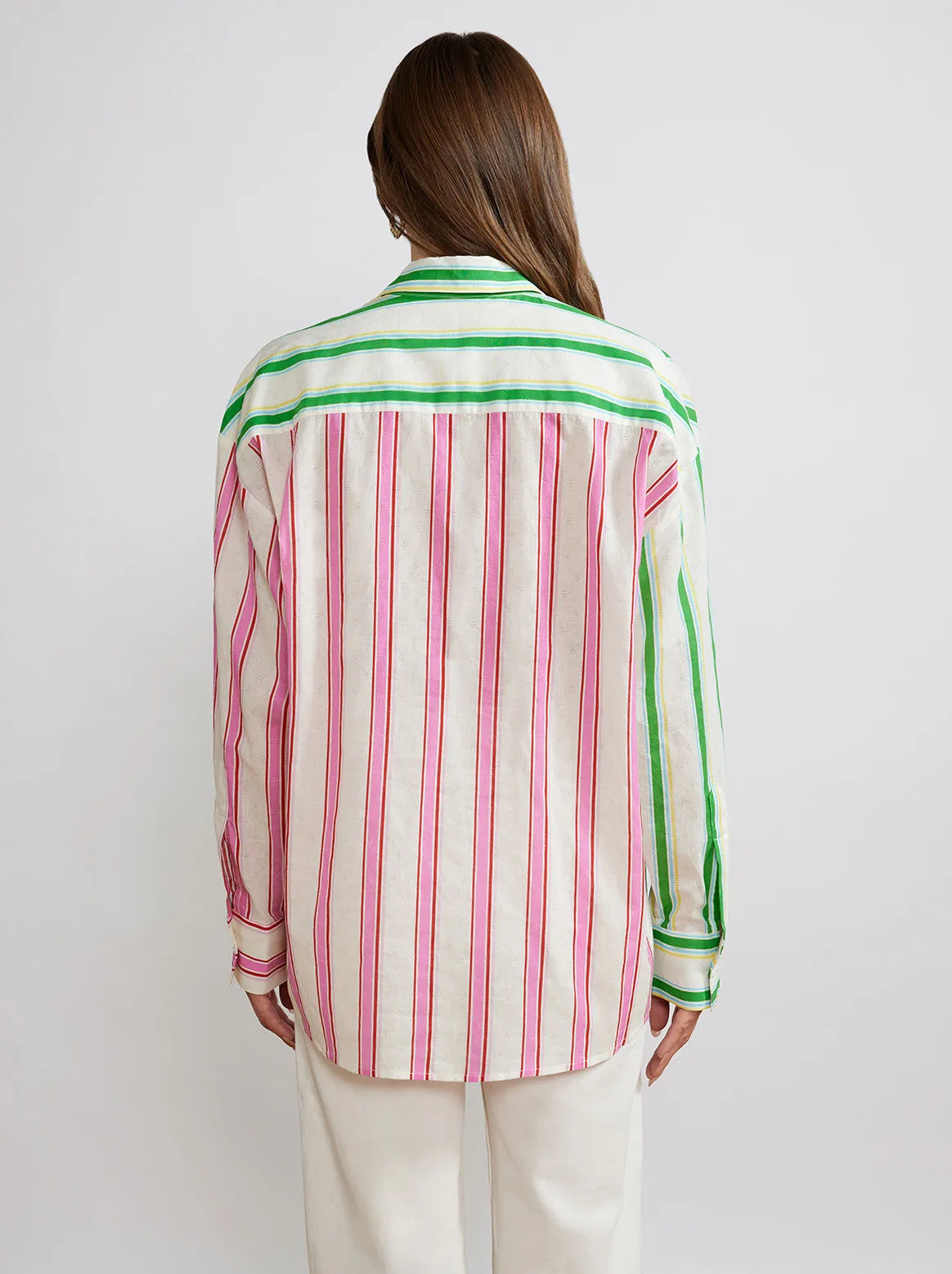 Mariana Multi Stripe Shirt sold by KITRI Studio product image thumbnail 2
