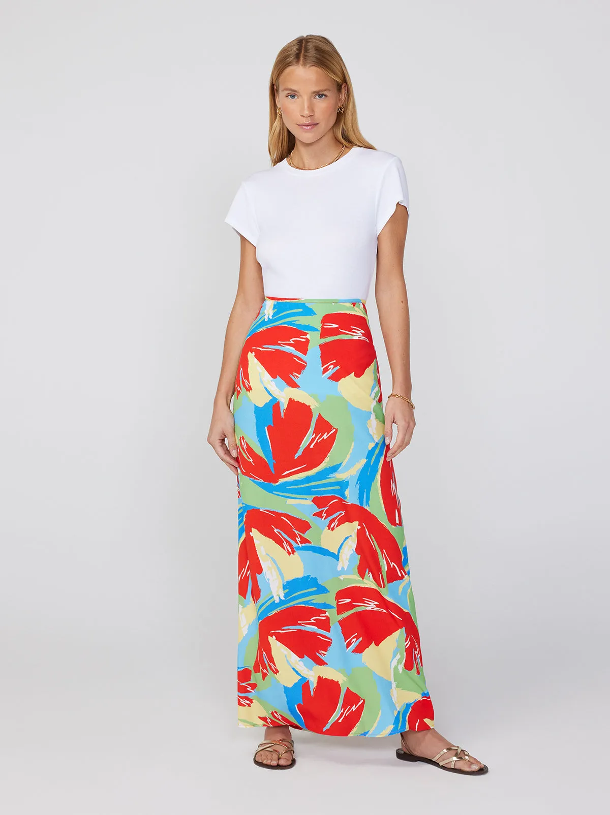 Mali Abstract Print Maxi Skirt sold by KITRI Studio product image thumbnail 2