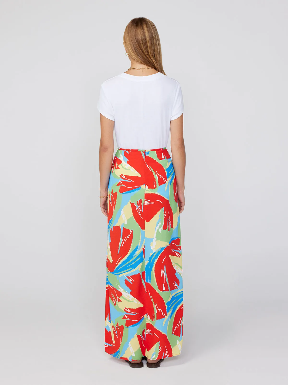 Mali Abstract Print Maxi Skirt sold by KITRI Studio product image thumbnail 4